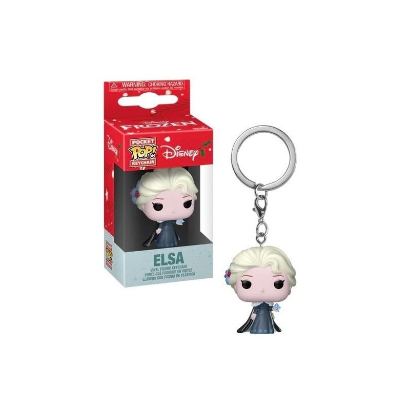 PRINCESS HOLIDAY - Pocket Pop Keychain - Elsa 