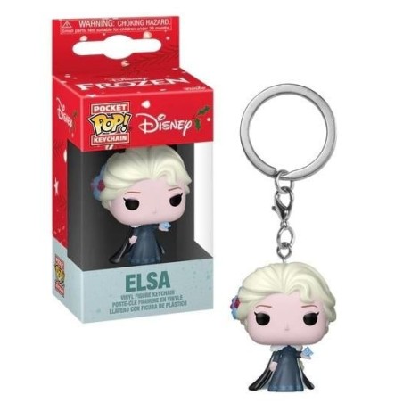 PRINCESS HOLIDAY - Pocket Pop Keychain - Elsa 