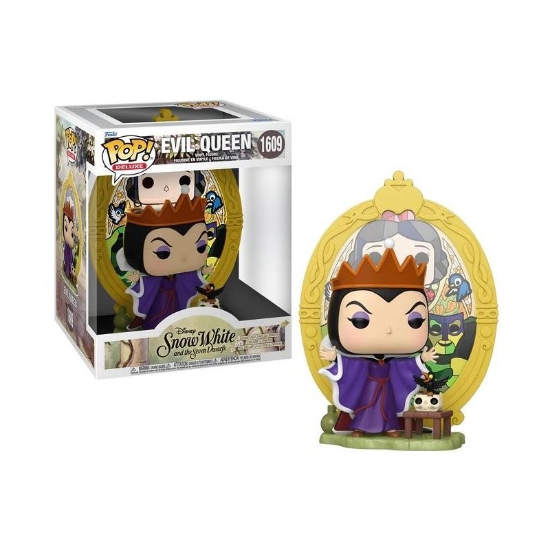 VILLAINS - POP Deluxe N° 1609 - Evil Queen (Stained Glass) 