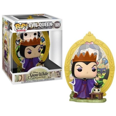 VILLAINS - POP Deluxe N° 1609 - Evil Queen (Stained Glass) 
