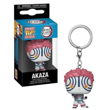 DEMON SLAYER - Pocket Pop Keychain - Akaza 