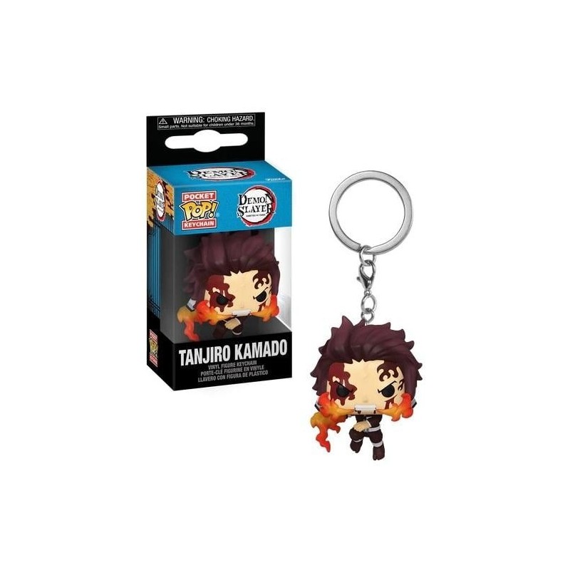 DEMON SLAYER - Pocket Pop Keychain - Tanjiro (Dancing Flash) 