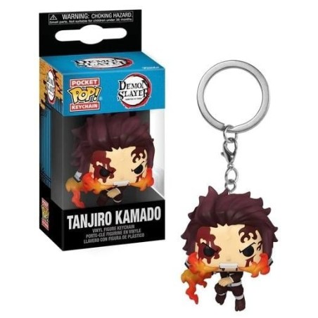 DEMON SLAYER - Pocket Pop Keychain - Tanjiro (Dancing Flash) 