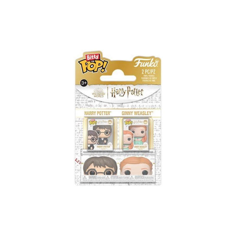 HARRY POTTER 4 - Bitty Pop 2 Pack 2.5cm - Harry & Ginny 