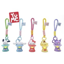 HELLO KITTY - Camping Lamp Series - Assortiment 12 Porte-Clés 6-7cm 
