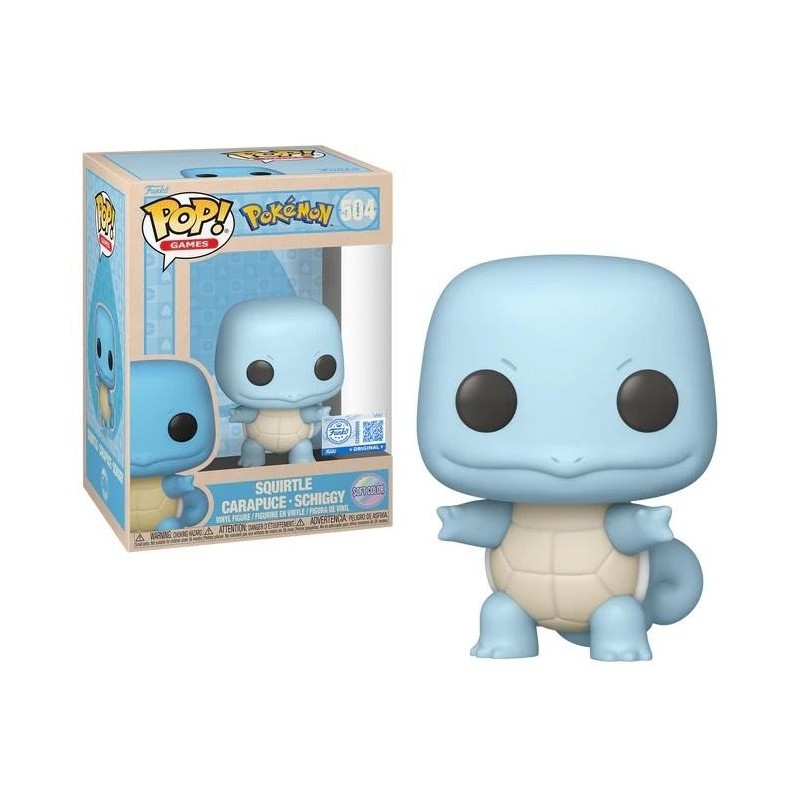 POKEMON - POP Games N° 504 - Squirtle (Soft Color) 
