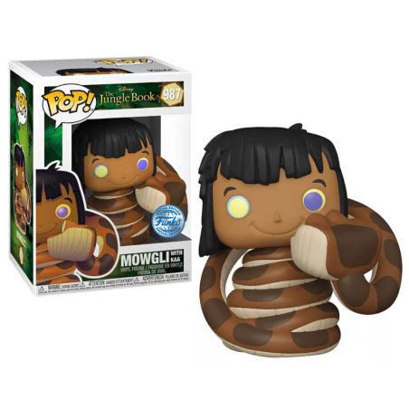 DISNEY - POP N° 987 - Mowgli With Kaa 