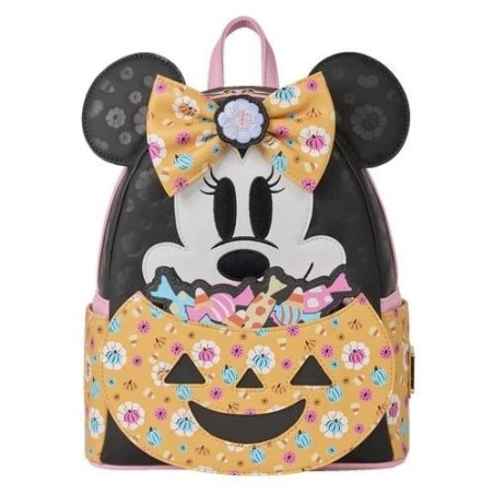 DISNEY - Minnie Mouse "Pumpkin" - Mini Sac à Dos LoungeFly 