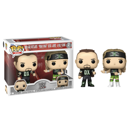 WWE - POP - 2 Pack New Age Outlaws Jesse James And Billy Gunn 