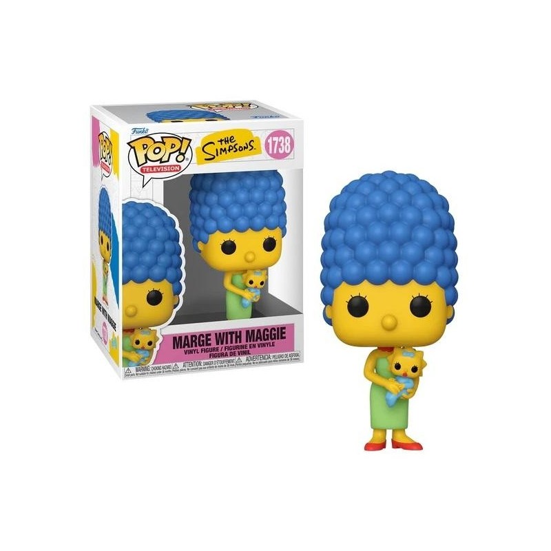 THE SIMPSONS - POP TV NÂ° 1738 - Marge with Maggie 