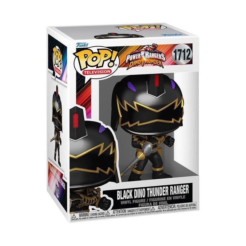 POWER RANGERS DF - POP TV N° 1712 - Dino Ranger Noir 