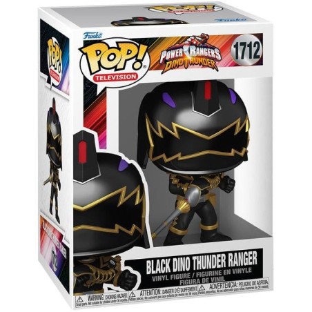 POWER RANGERS DF - POP TV N° 1712 - Dino Ranger Noir 
