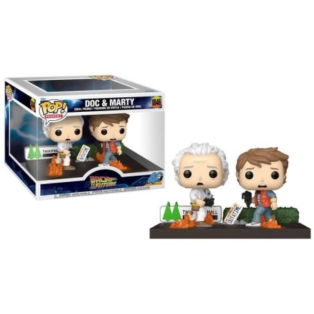 RETOUR VERS LE FUTUR - POP Moment N° 1846 - Doc & Marty 