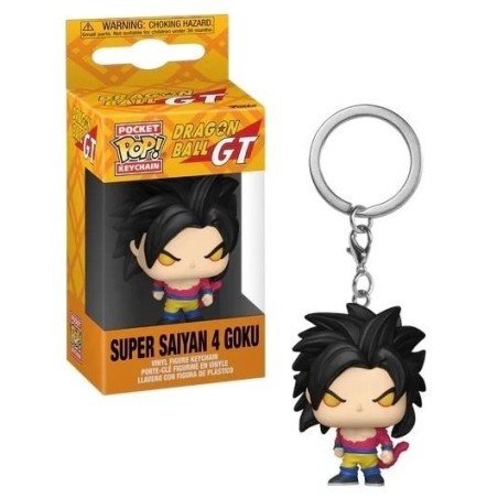 DRAGON BALL GT - Pocket Pop Keychain - SS4 Goku 