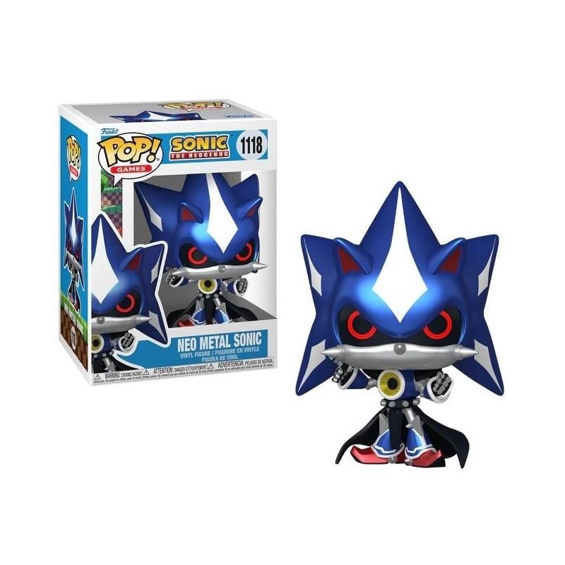 SONIC - POP Games NÂ° 1118 - Neo Metal Sonic (Metallic) 