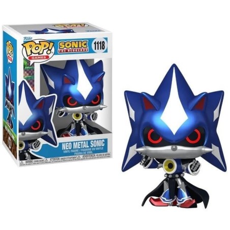 SONIC - POP Games NÂ° 1118 - Neo Metal Sonic (Metallic) 