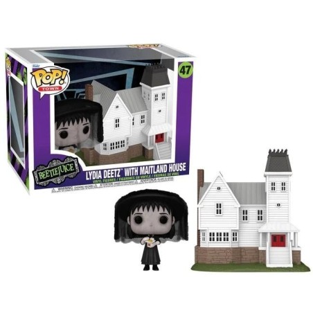 BEETLEJUICE - POP TOWN NÂ° 47 - Lydia Deetz with Maitland house 