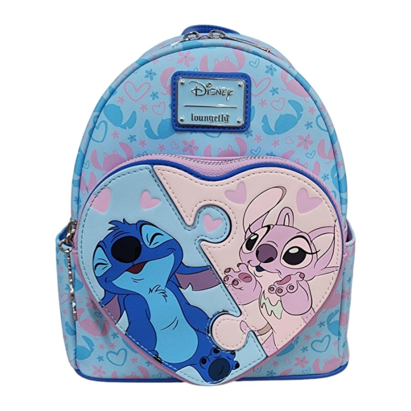 DISNEY - Stitch & Angel - Mini Sac à Dos LoungeFly "Exclusive Edition" 