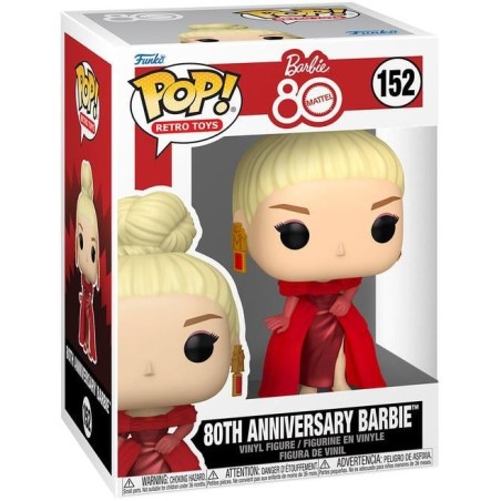 RETRO TOYS - POP N° 152 - Mattel 80th Anniversary Barbie 