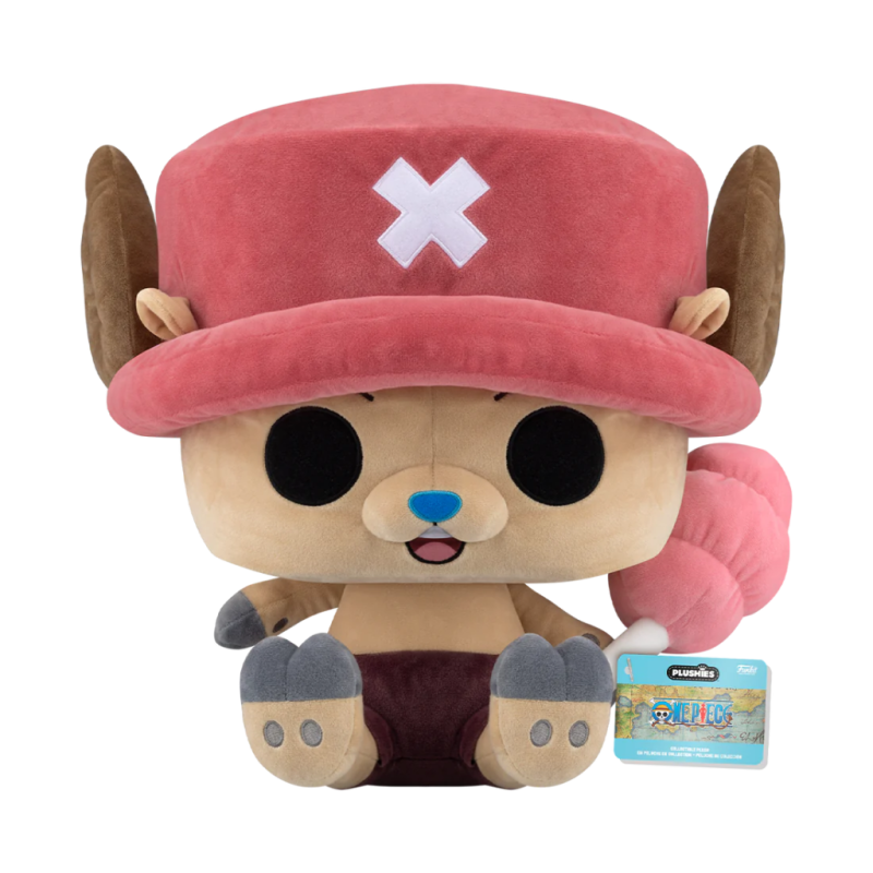 ONE PIECE - POP Plush Mega 45cm - Chopper avec Cotton Candy 