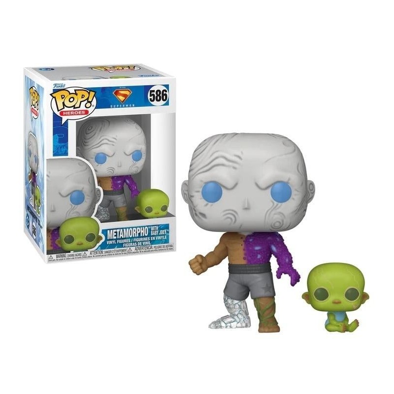 SUPERMAN (2025) - POP & Buddy N° 586 - Metamorpho avec Baby Joey 