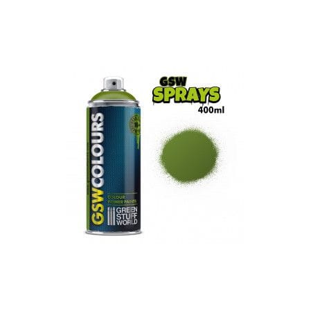 SPRAY Couleurs Vert mat 400ml