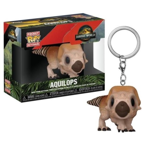 JURASSIC WORLD REBIRTH - Pocket Pop Keychain - Aquilops 