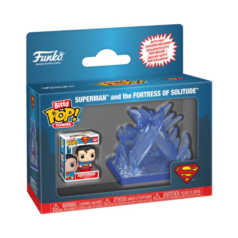 DC - Bitty Pop Town - Superman and the Fortress of Solitude 