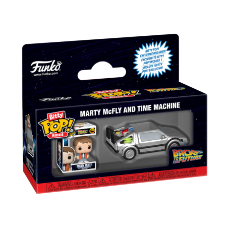 RETOUR VERS LE FUTUR - Bitty Pop Ride - Time Machine 