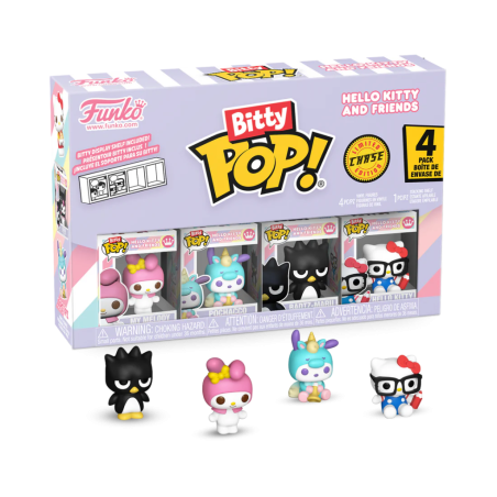 SANRIO - Bitty Pop 4 Pack 2.5cm - My Melody 