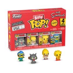 SIMPSONS - Bitty Pop 4 Pack 2.5cm - Scratchy 2