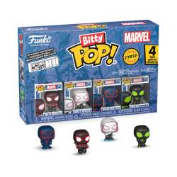 SPIDER-MAN - Bitty Pop 4 Pack 2.5cm - Miles Morales 2