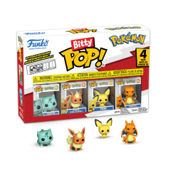 POKEMON - Bitty Pop 4 Pack 2.5cm - Bulbasaur 2