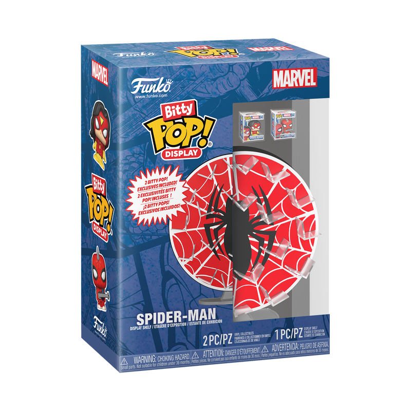 BITTY POP Display - Spider-Man Web 
