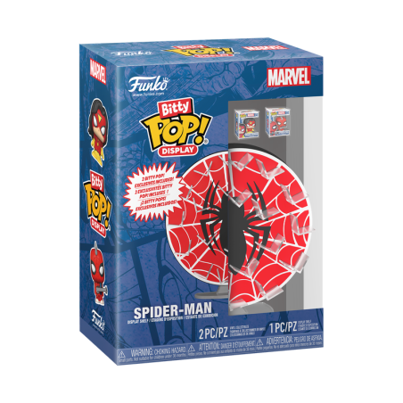 BITTY POP Display - Spider-Man Web 