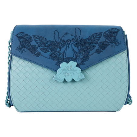 DISNEY - Stitch "Embroidered" - Sac bandoulière Loungefly 
