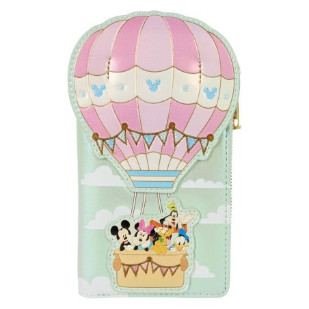 DISNEY - Mickey "Hot air balloon" - Portefeuille LoungeFly 