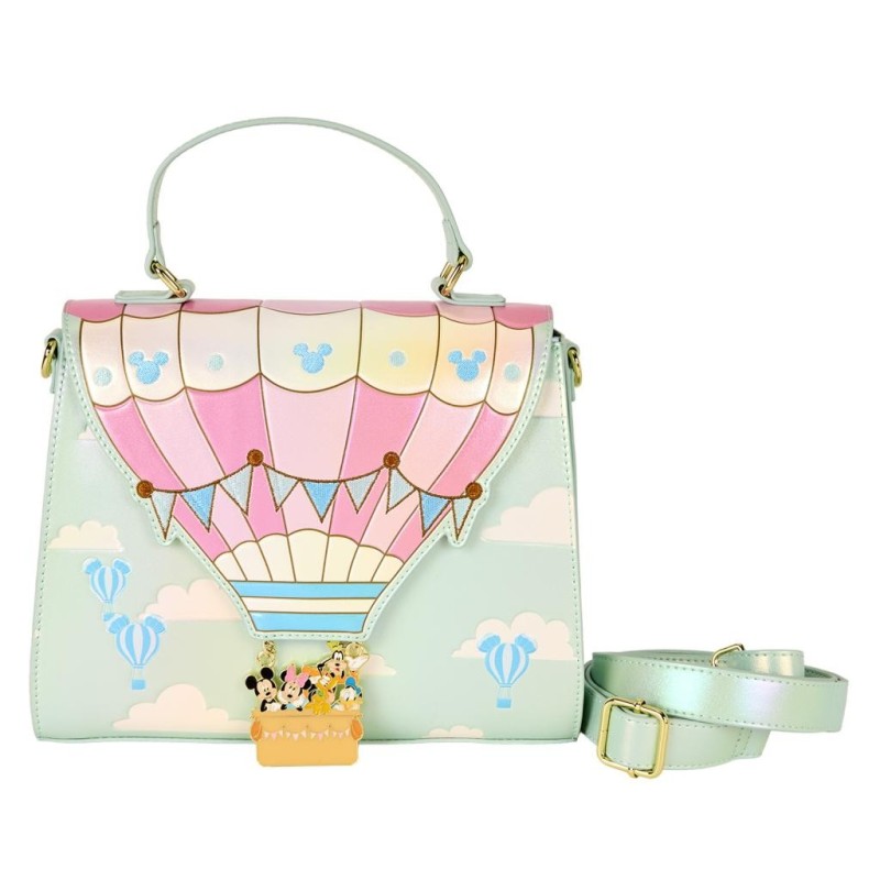 DISNEY - Mickey "Hot air balloon" - Sac bandoulière Loungefly 