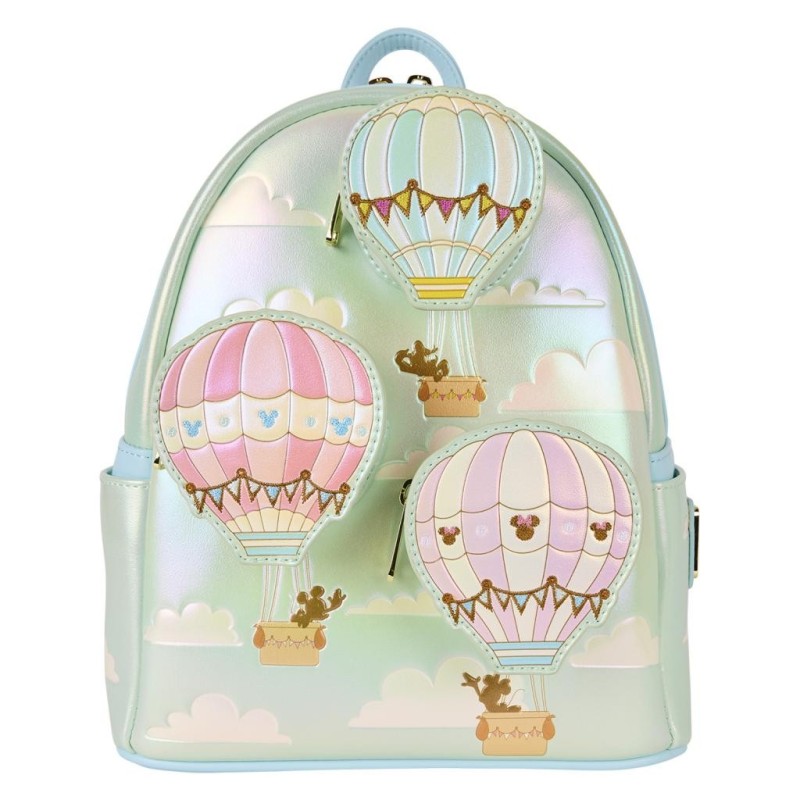 DISNEY - Mickey "Hot air balloon" - Mini Sac à Dos LoungeFly 
