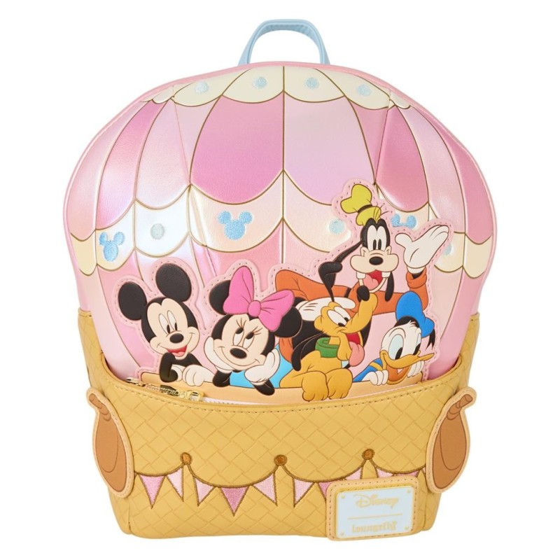 DISNEY - Mickey "Hot air balloon" - Mini Sac à Dos LoungeFly 
