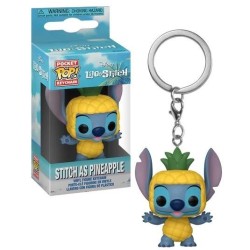 DISNEY - Lilo & Stitch - Pocket Pop Keychain - Stitch Ananas 2