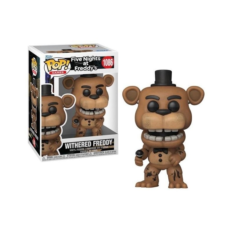 FIVE NIGHTS AT FREDDY'S - POP Games N° 1086 - Withered Freddy 