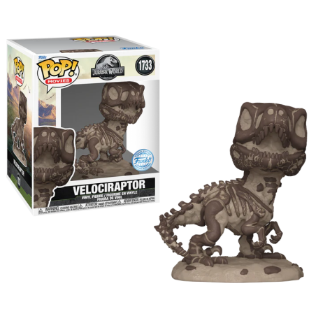 JURASSIC PARK - POP SUPER N° 1733 - Velociraptor (Fossile) 