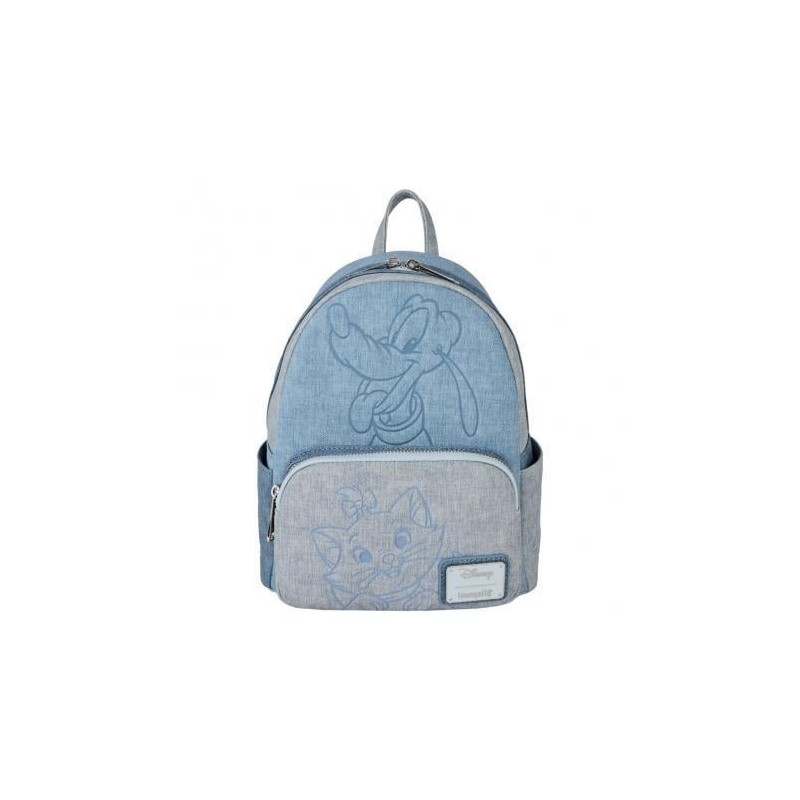 DISNEY - Chiens et Chats "Faux Denim" - Mini Sac à Dos LoungeFly 