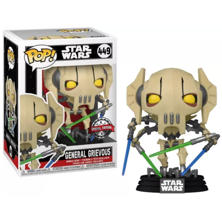 STAR WARS - POP N° 449 - General Grievous "4 Lightsabers" 