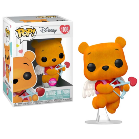 DISNEY - POP Disney N° 1008 - Winnie "Saint Valentin" (Flocked) 