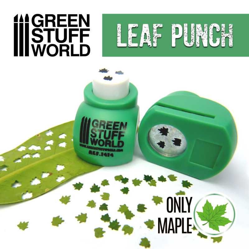 Perforatrice de Feuilles Modélisme VERT MOYEN