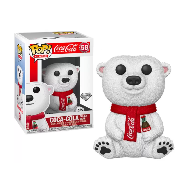 COCA-COLA - POP Ad Icons N° 58 - Ours Polaire Coca-Cola (Diamant) 