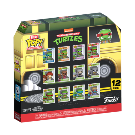 LES TORTUES NINJAS - Bitty Pop 12 Pack 