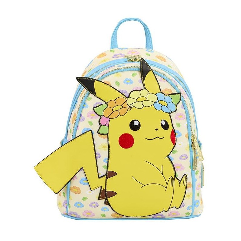 POKEMON - Pikachu Floral - Mini Sac à Dos LoungeFly 